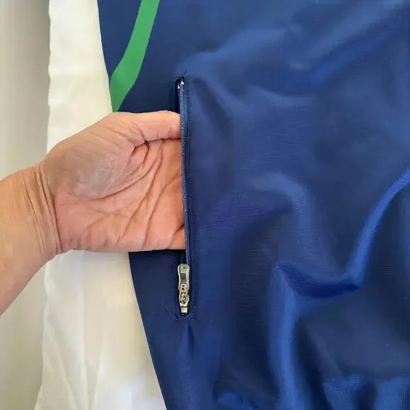 Fila Men's Medium Embroided Flag Italia Track Jacket - Vintage Style - Picture 4 of 9